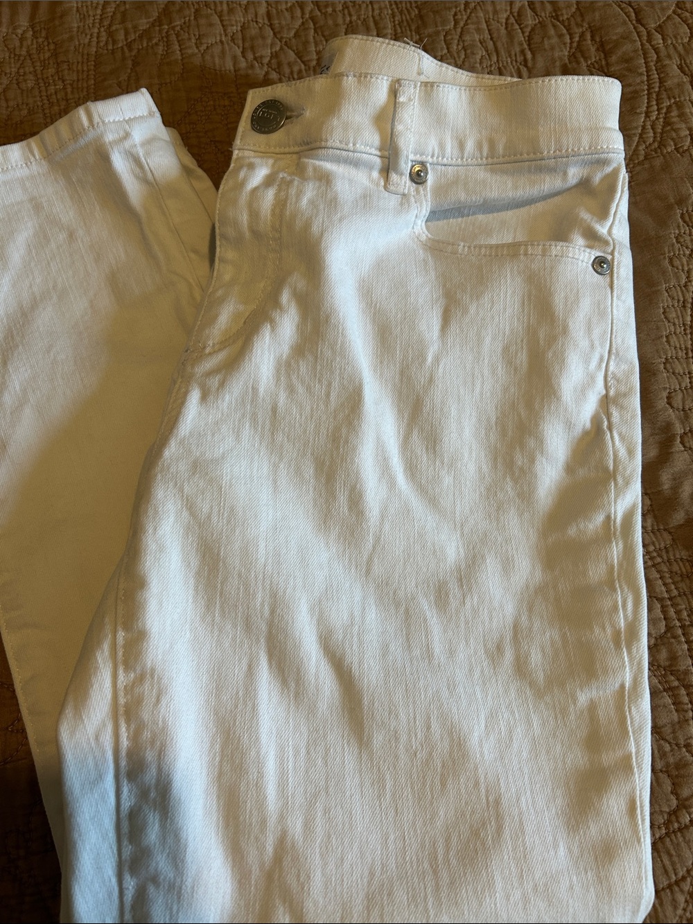 Loft Modern Shinny Crop Jeans